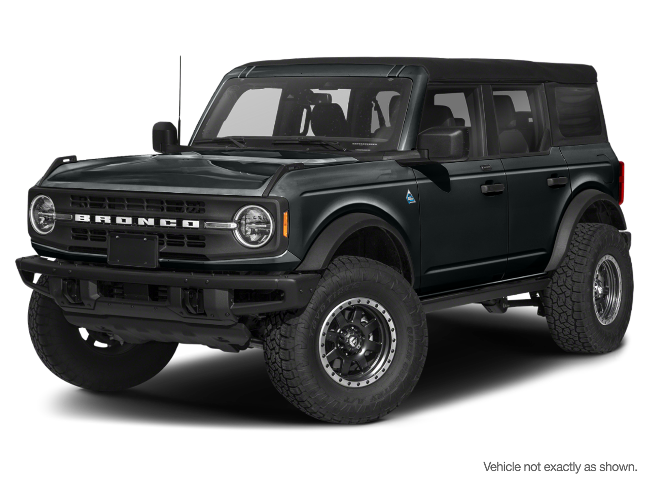 Black 2022 Ford Bronco SUV / Crossover Four-Wheel Drive Automatic
