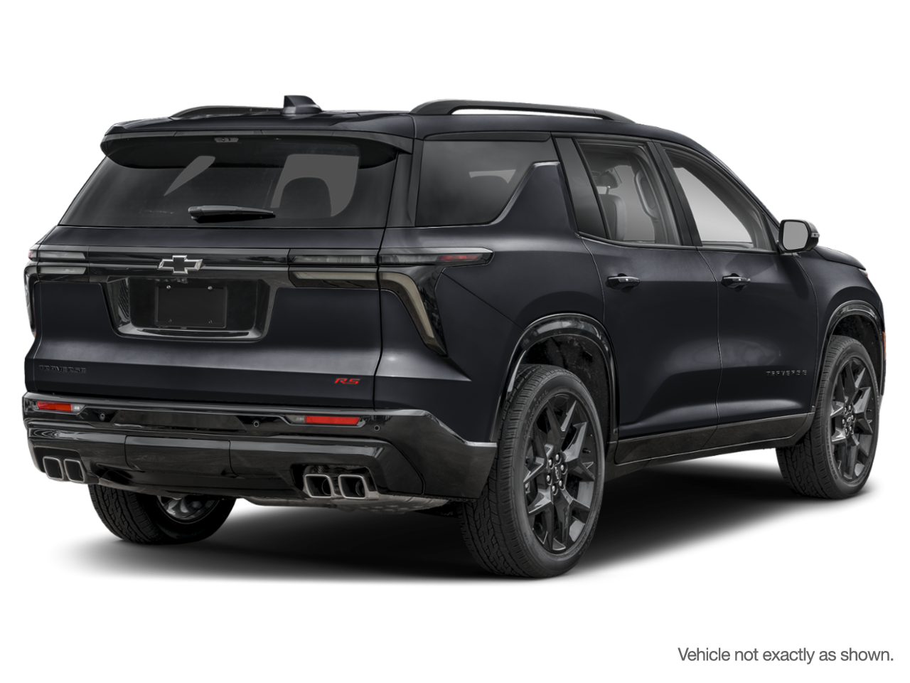 Black 2025 Chevrolet Traverse RS AWD SUV / Crossover Four-Wheel Drive Automatic