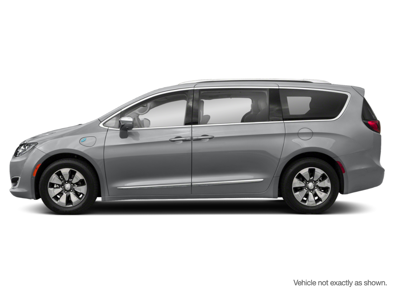 Gray 2018 Chrysler Pacifica Hybrid Minivan Front-Wheel Drive Automatic