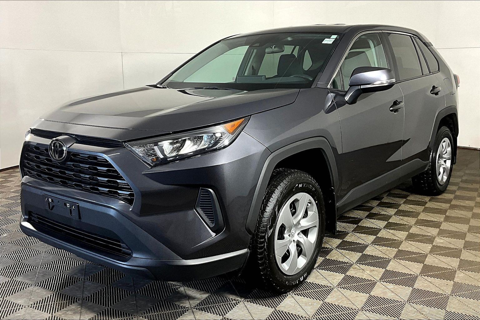 Gray 2022 Toyota RAV4 SUV / Crossover Front-Wheel Drive Automatic