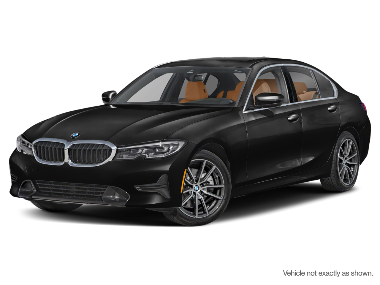 Jet Black Non-Metallic 2022 BMW 3 Series Sedan All-Wheel Drive Automatic