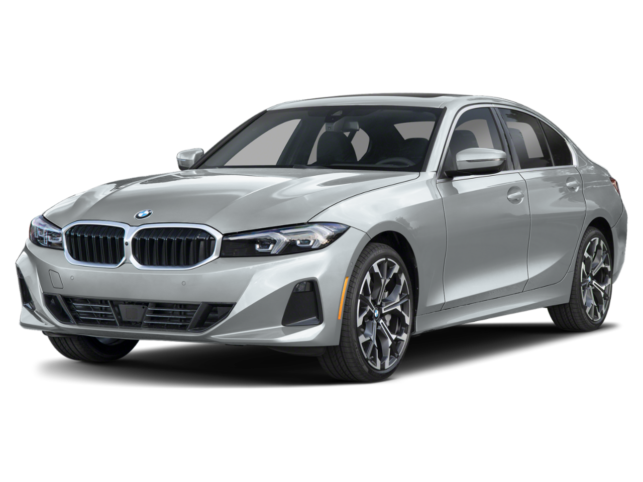 Gray (Skyscraper Grey Metallic) 2026 BMW 3 Series Sedan All-Wheel Drive Automatic