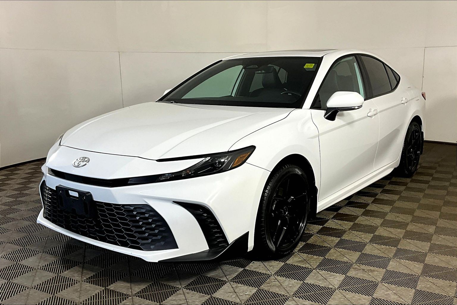 White 2025 Toyota Camry Sedan All-Wheel Drive Automatic