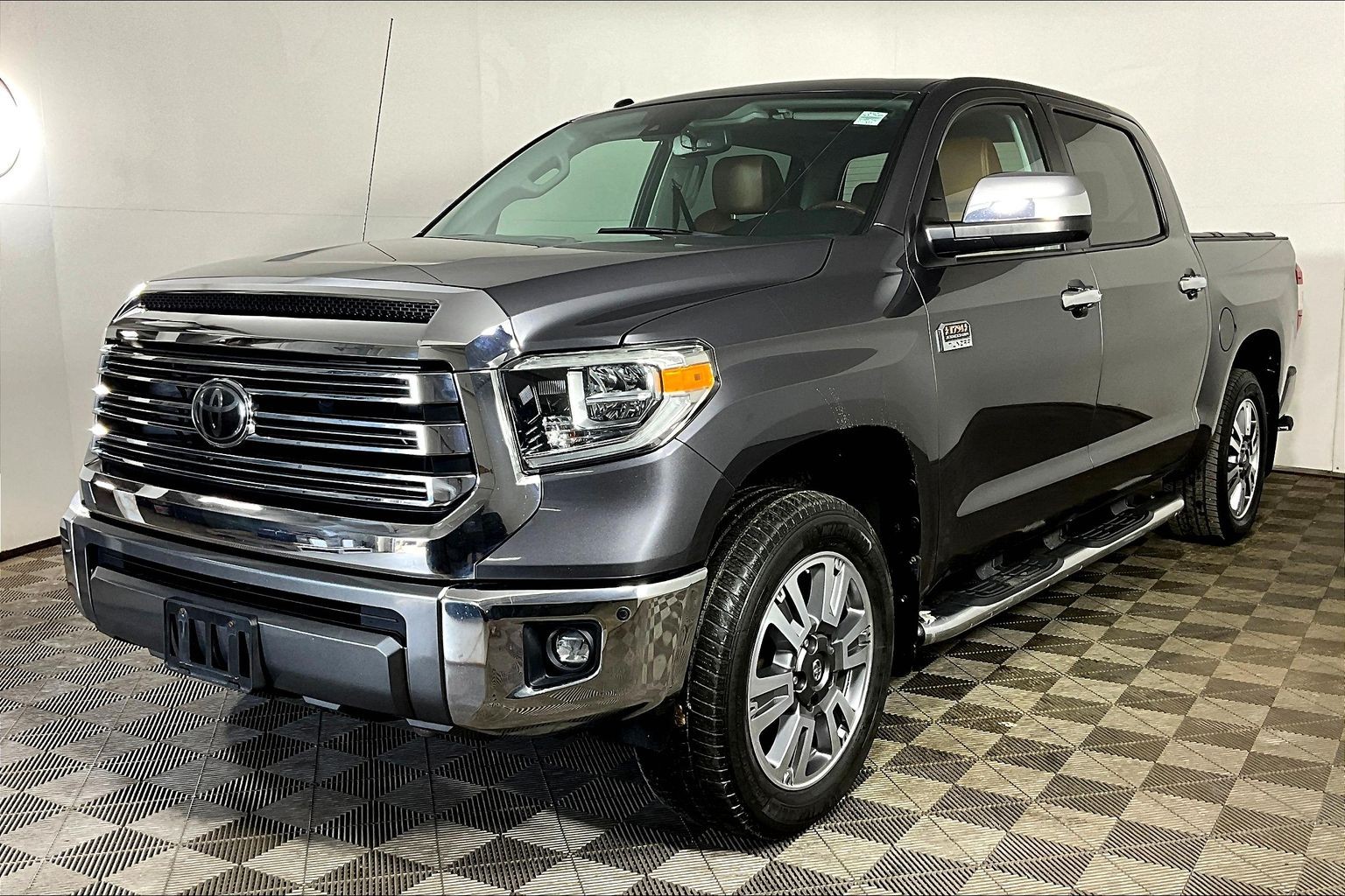 Gray 2018 Toyota Tundra Pickup Truck Four-Wheel Drive Automatic