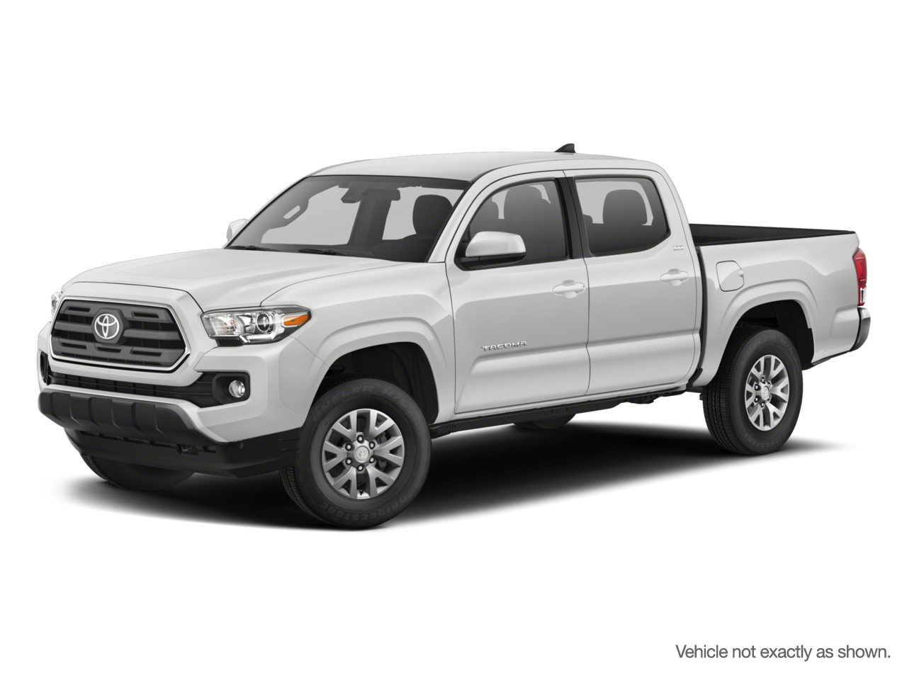 Red 2016 Toyota Tacoma Pickup Truck Four-Wheel Drive Automatic
