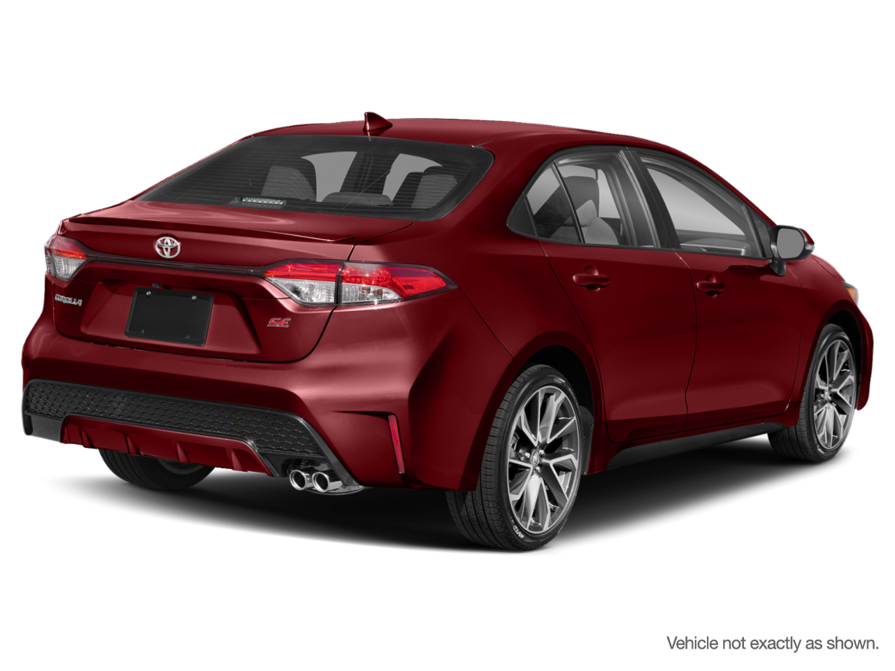 Red 2022 Toyota Corolla Sedan Front-Wheel Drive Automatic