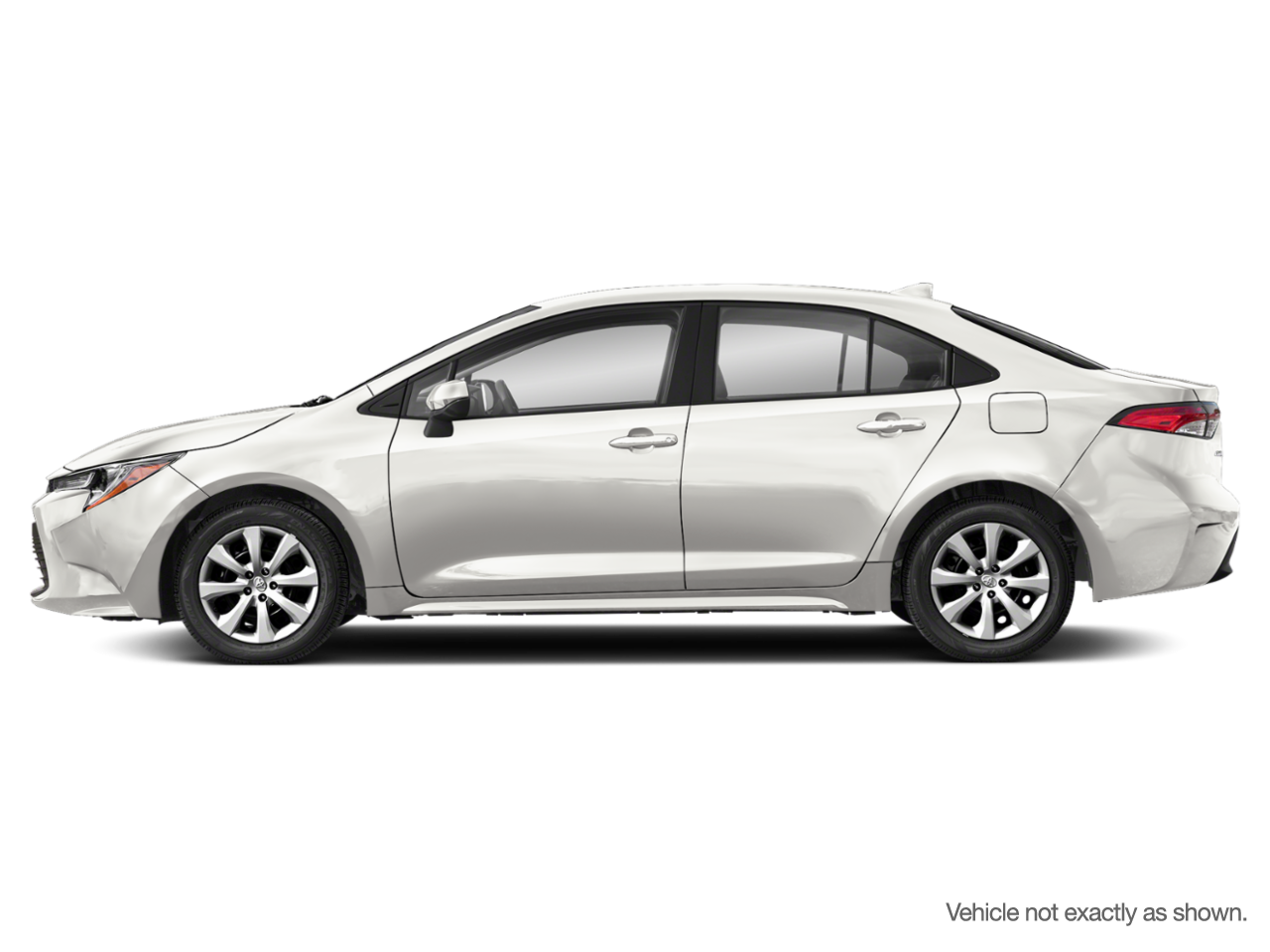 White 2024 Toyota Corolla Sedan Front-Wheel Drive Automatic