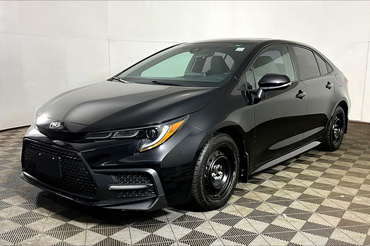 Black 2020 Toyota Corolla Sedan Front-Wheel Drive Manual