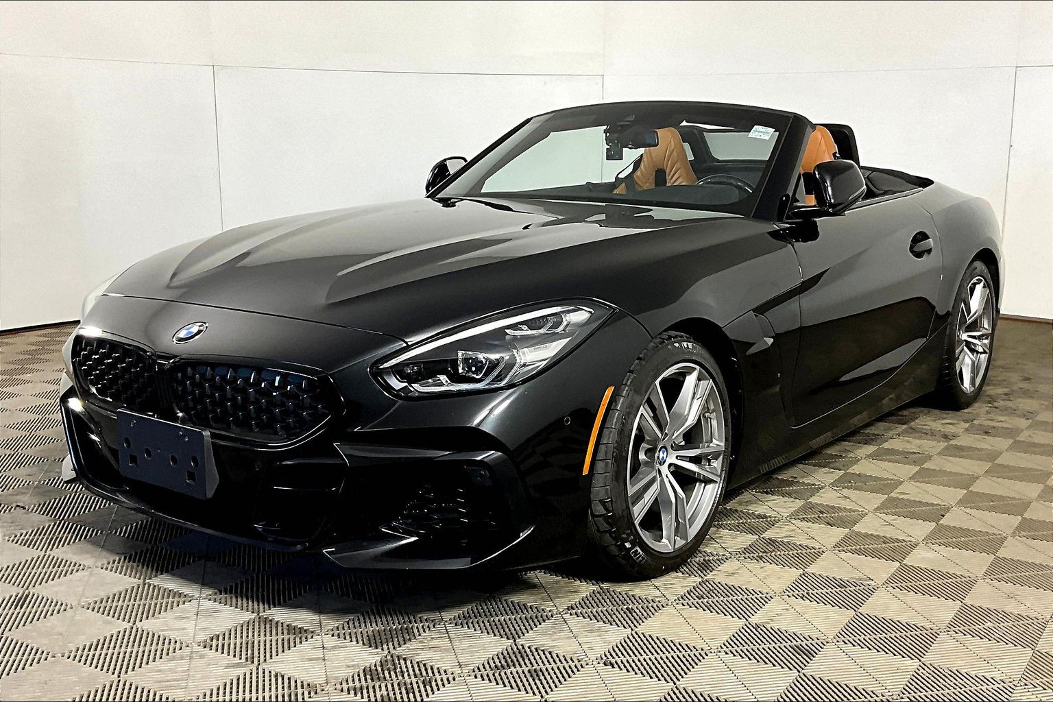 Black 2021 BMW Z4 Convertible Rear-Wheel Drive Automatic