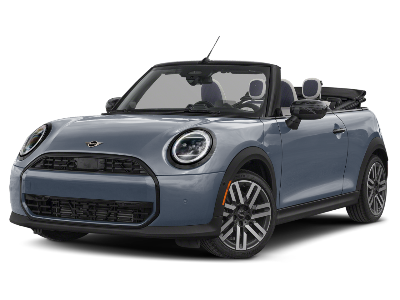 Red (Copper Grey Metallic) 2026 MINI Cooper Convertible Front-Wheel Drive Automatic