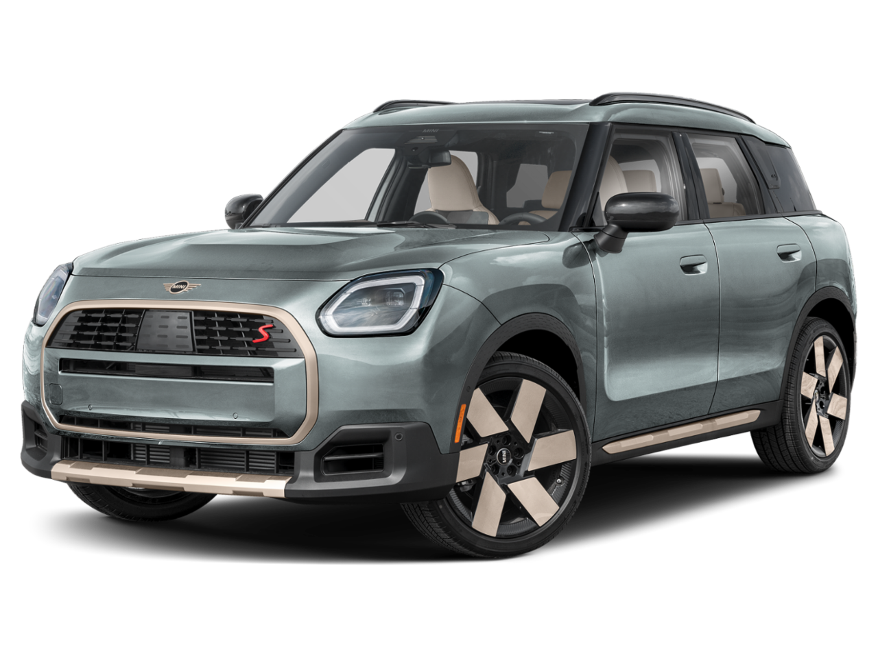 Smokey Green Metallic 2027 MINI Countryman SUV / Crossover All-Wheel Drive Automatic