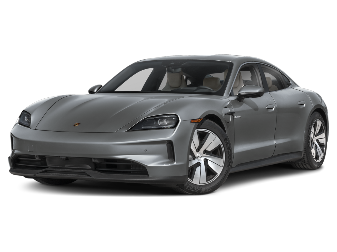 Gray (Volcano Grey Metallic) 2025 Porsche Taycan Automatic
