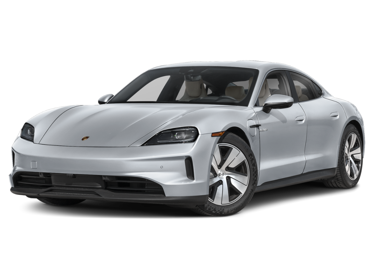 Gray (Ice Grey Metallic) 2026 Porsche Taycan Sedan All-Wheel Drive Automatic