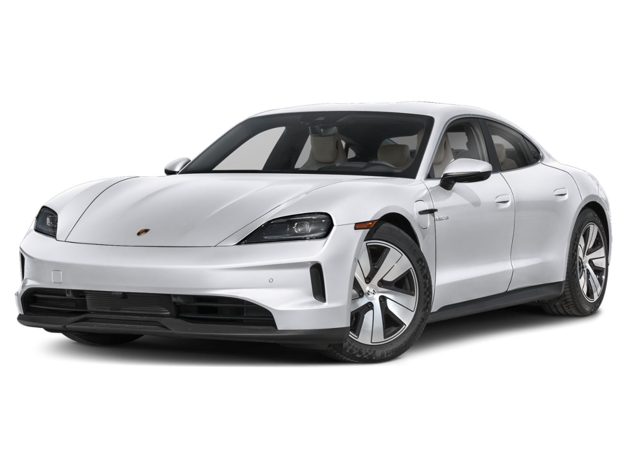 White 2025 Porsche Taycan Automatic