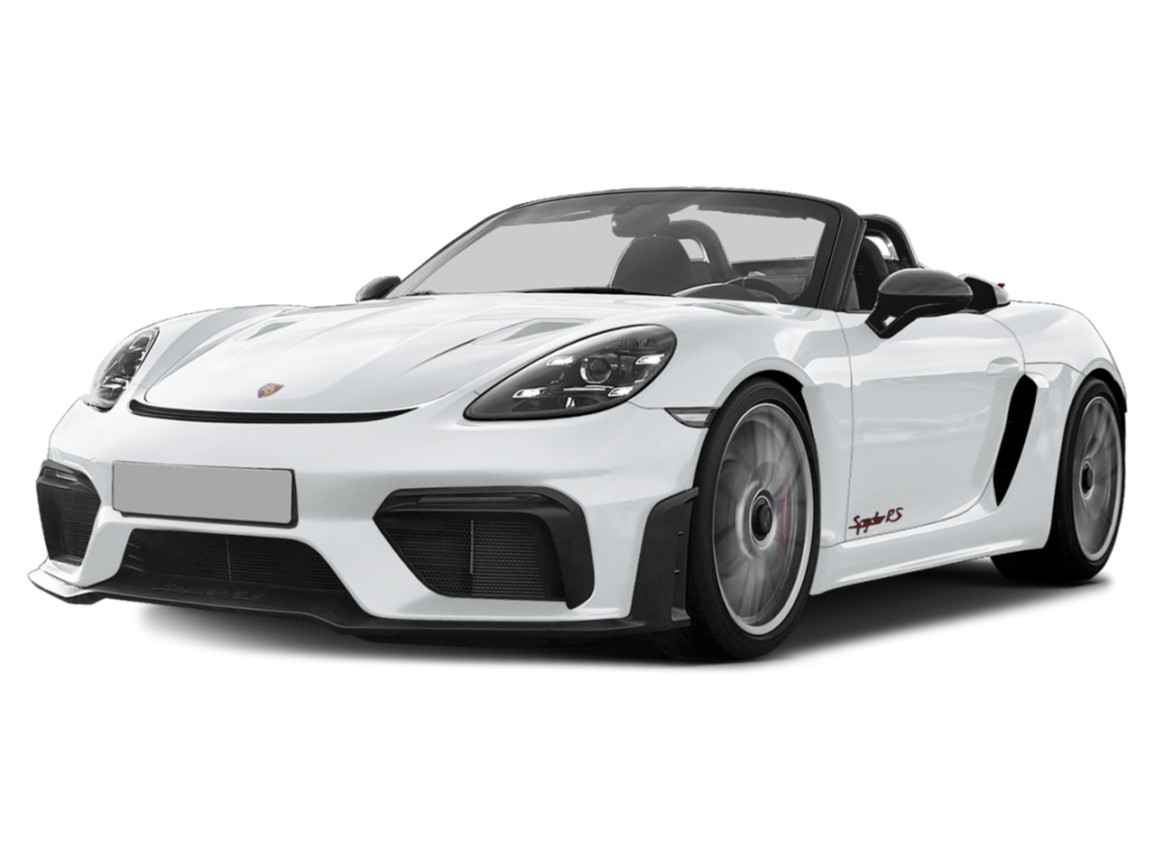 GT Silver Metallic/Soft Top in Black with Accents 2025 Porsche 718 Boxster Convertible Rear-Wheel Drive Automatic
